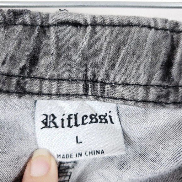 Riflessi High Rise Cropped Pants Size Large - Picture 4 of 6